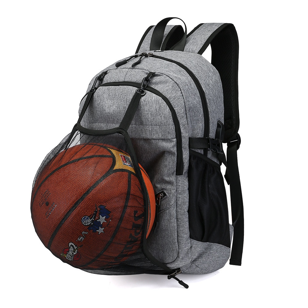 Basketball Bag Men's Backpack USB Charging Smart Backpack Waterproof 15.6-inch Computer Student Schoolbag